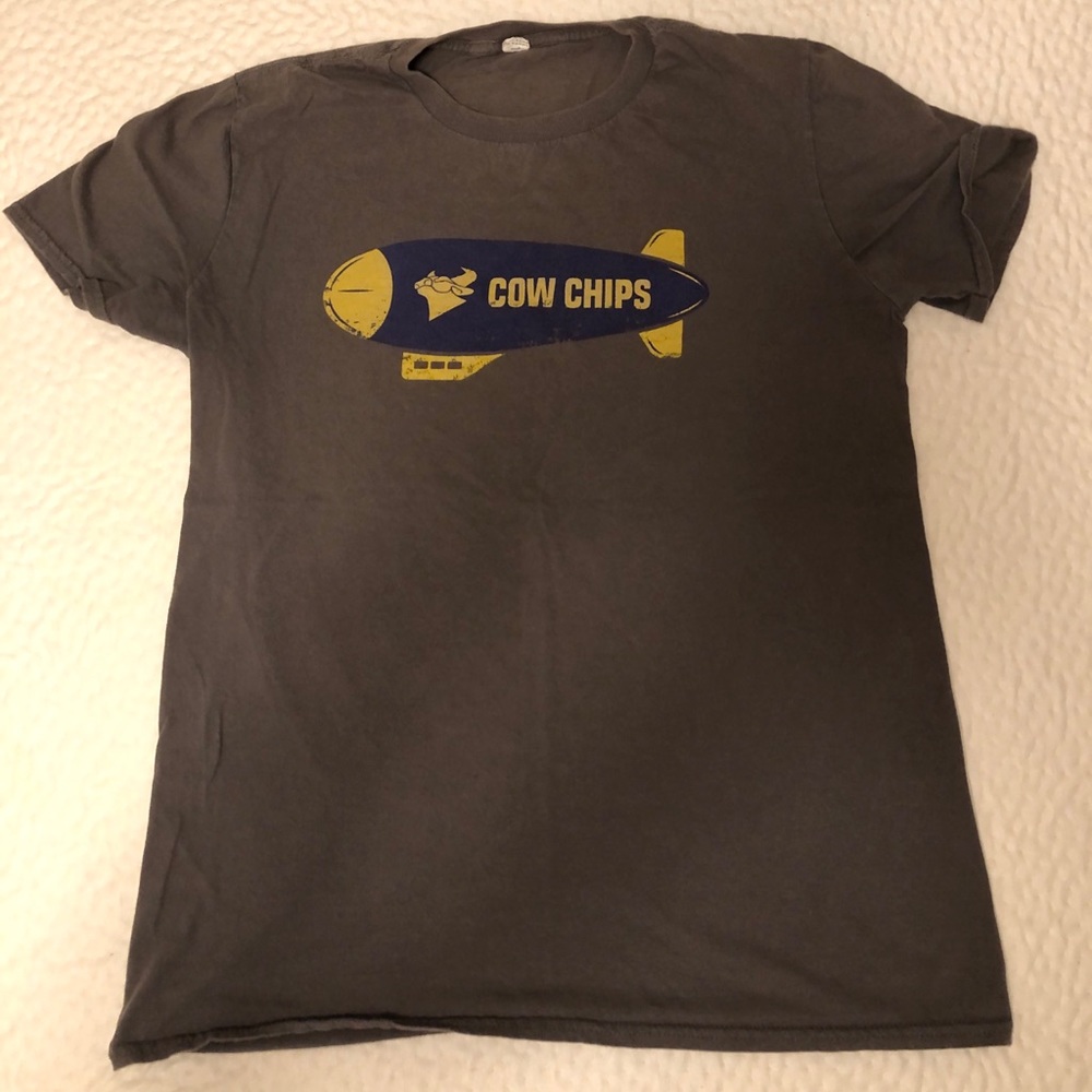Cowchop “cow chips” blimp tshirt